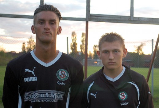 Mirza Basic och Kalle Ardeman efter Sturehovsförlusten