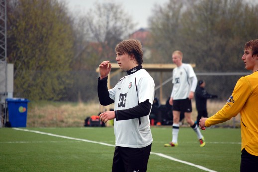 Filip Albertsson i matchen mot BK Forward