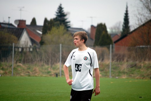 Rickard Hallgren i matchen mot BK Forward