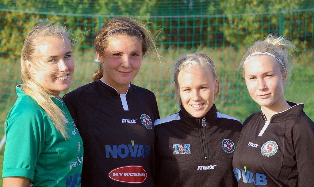 Ida Lindell höll nollan och Sabina Håkansson (2), Hanna Åbom och Sara Sandberg gjordes ÖSKs mål i seriefinalen mot Väserås BK 30.