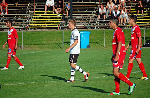 Tillbaka till Trängen för Filip Albertsson. (Bilden tagen förra sommaren, då ÖSK mötte Assyriska i en U21-match).
