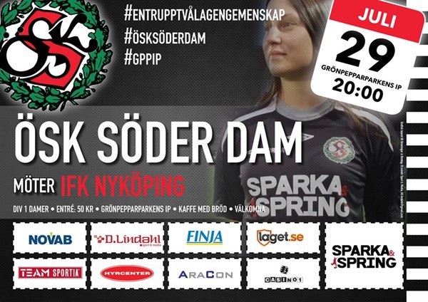 ÖSK Söder Dam - IFK Nyköping
