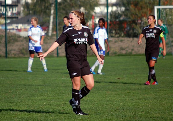 Det blev inga mål för Sara Sandbergs Söder i dagens match mot Älvsjö AIK.