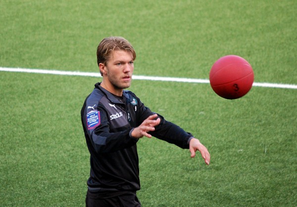 Bollpojke: Martin Broberg har alltid gillat sådant som har med bollar att göra.
