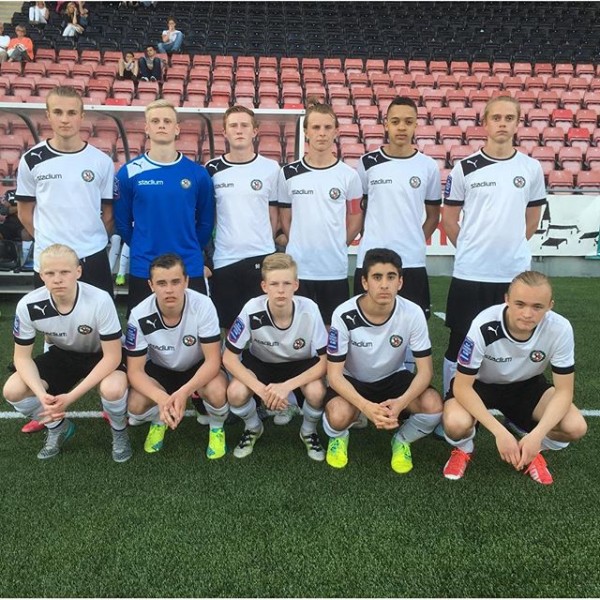 Startelvan mot IFK Norrköping. (Foto: Daniel Wickström)